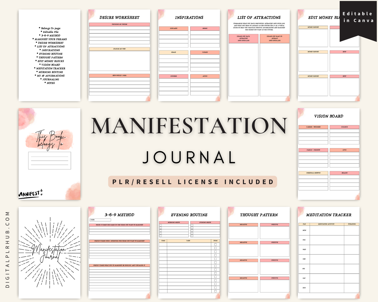 PLR Journal Bundle