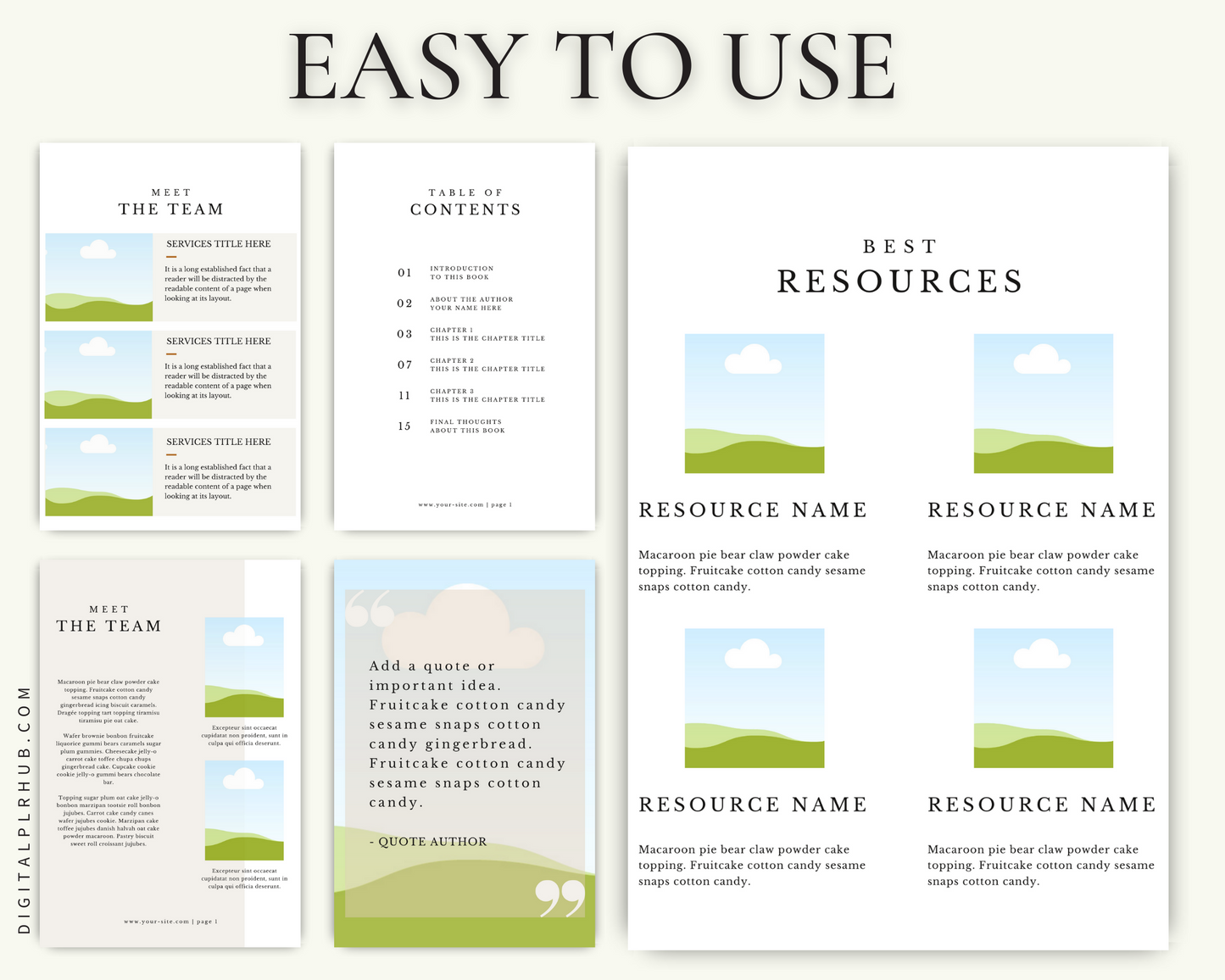 eBook Template