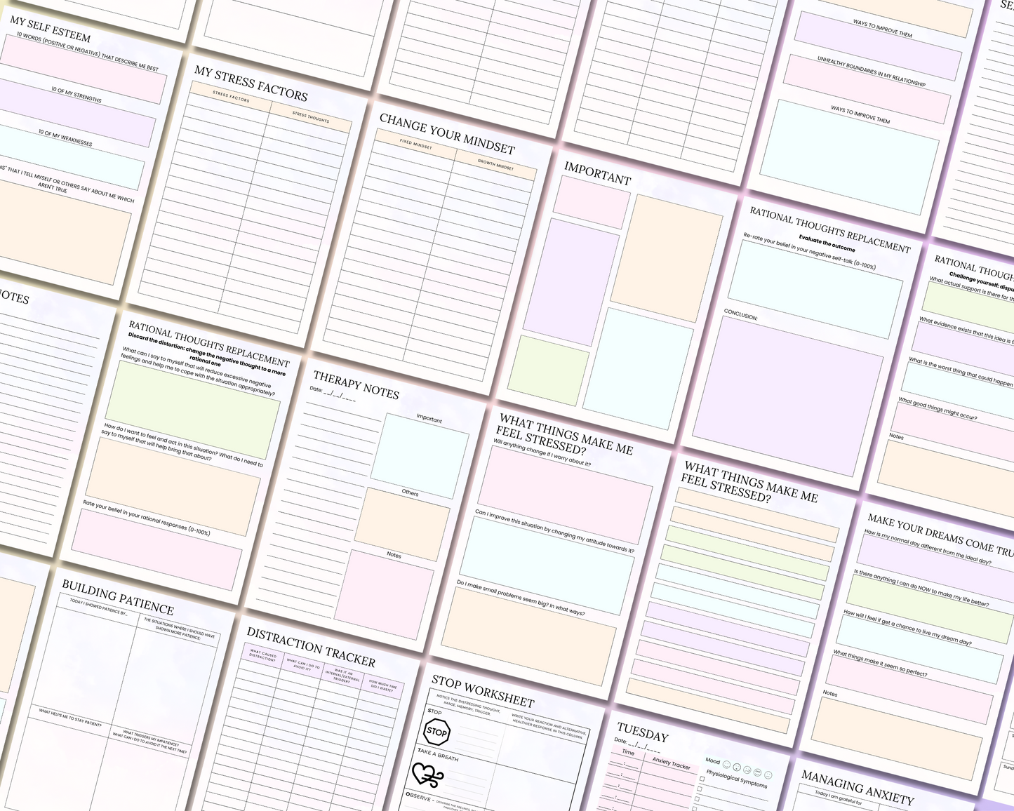 Therapy Journal (Digital & Printable)