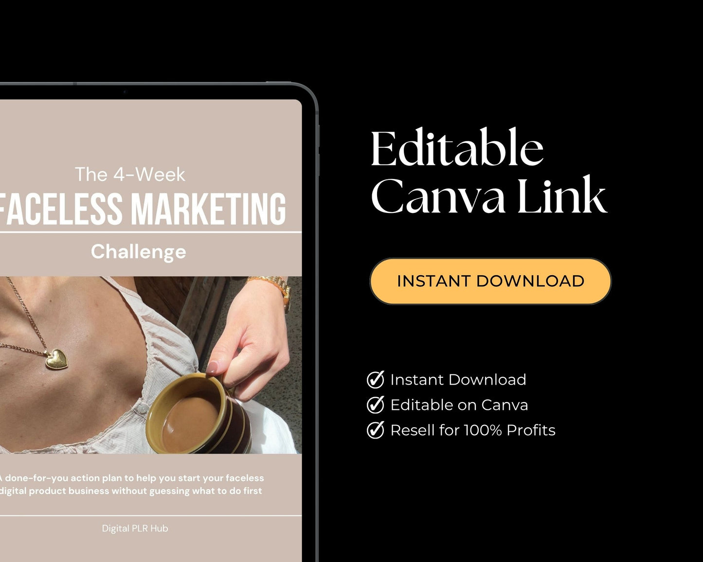 4-Week Faceless Marketing Challenge