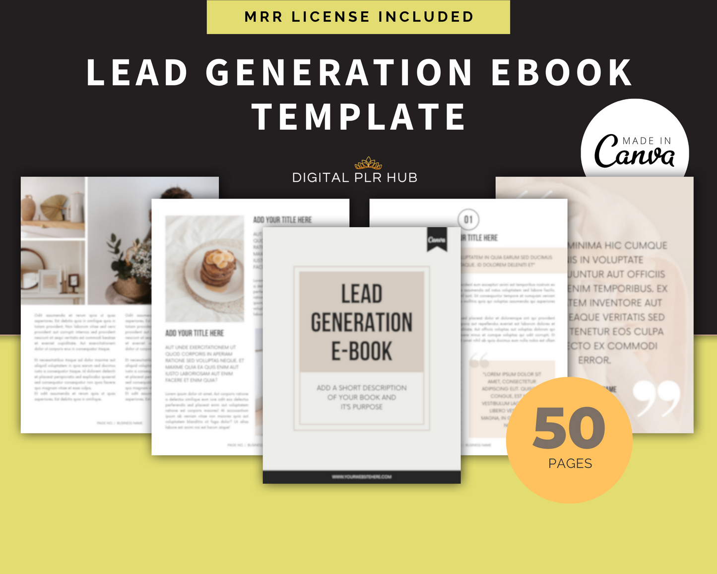 EBook & Workbook Templates MRR Bundle