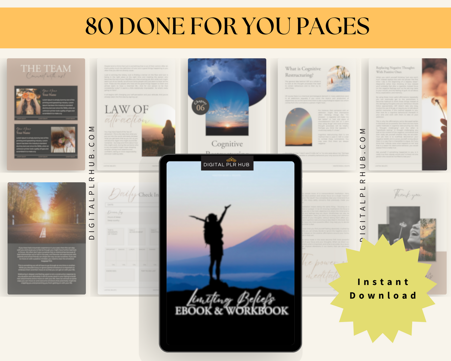 Limiting Beliefs eBook & Workbook MRR