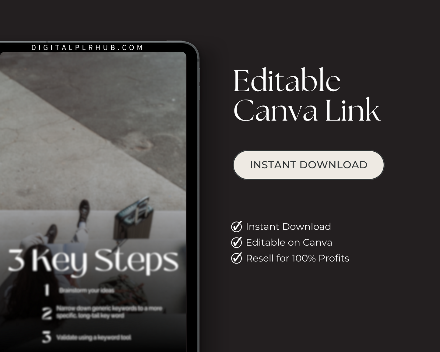 Comprehensive Etsy and Pinterest guide with shop branding, keyword research, and social media strategies, editable and resellable.