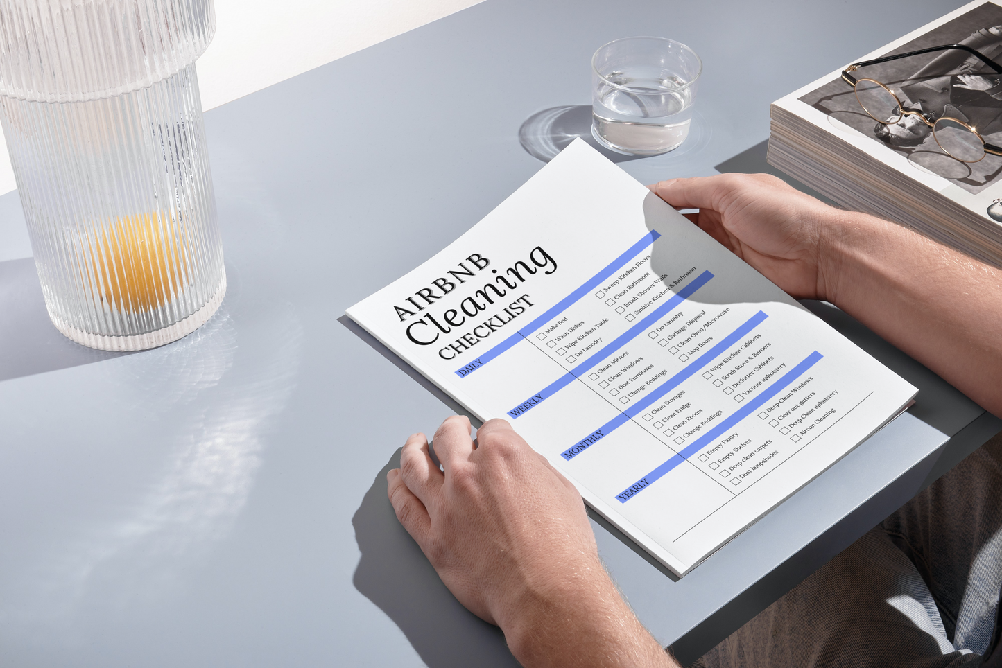 Airbnb Cleaning Checklist Template