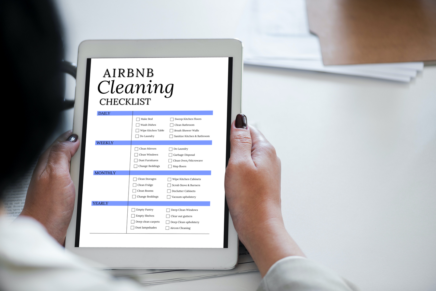 Airbnb Cleaning Checklist Template