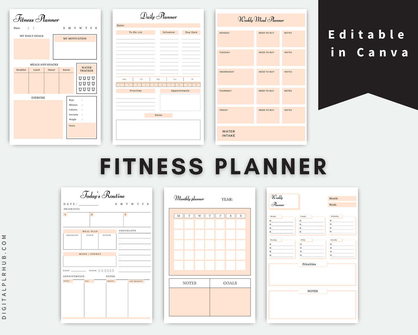 Fitness Planner Mini