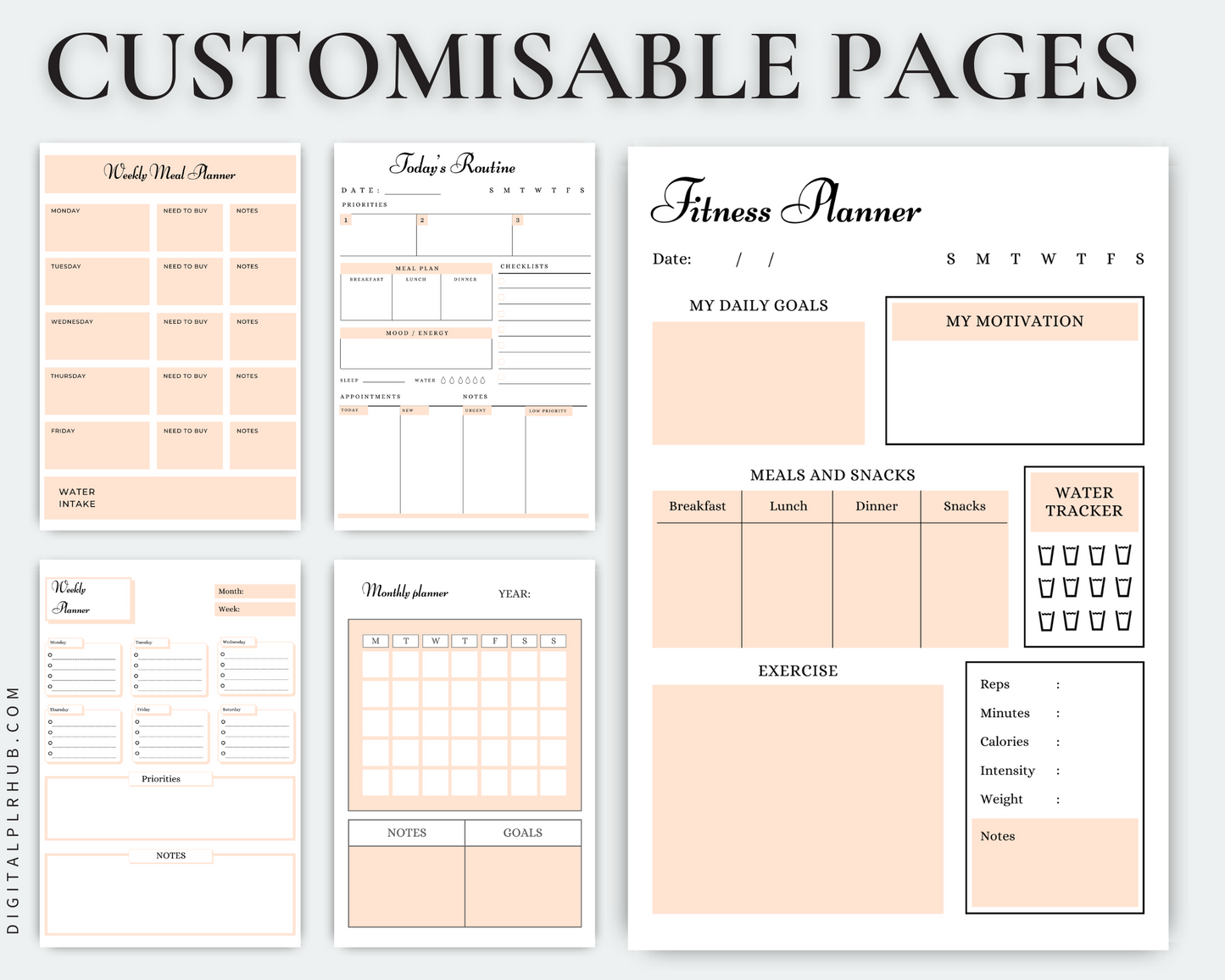 Fitness Planner Mini