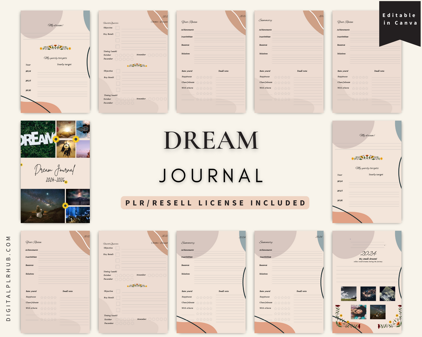 PLR Journal Bundle