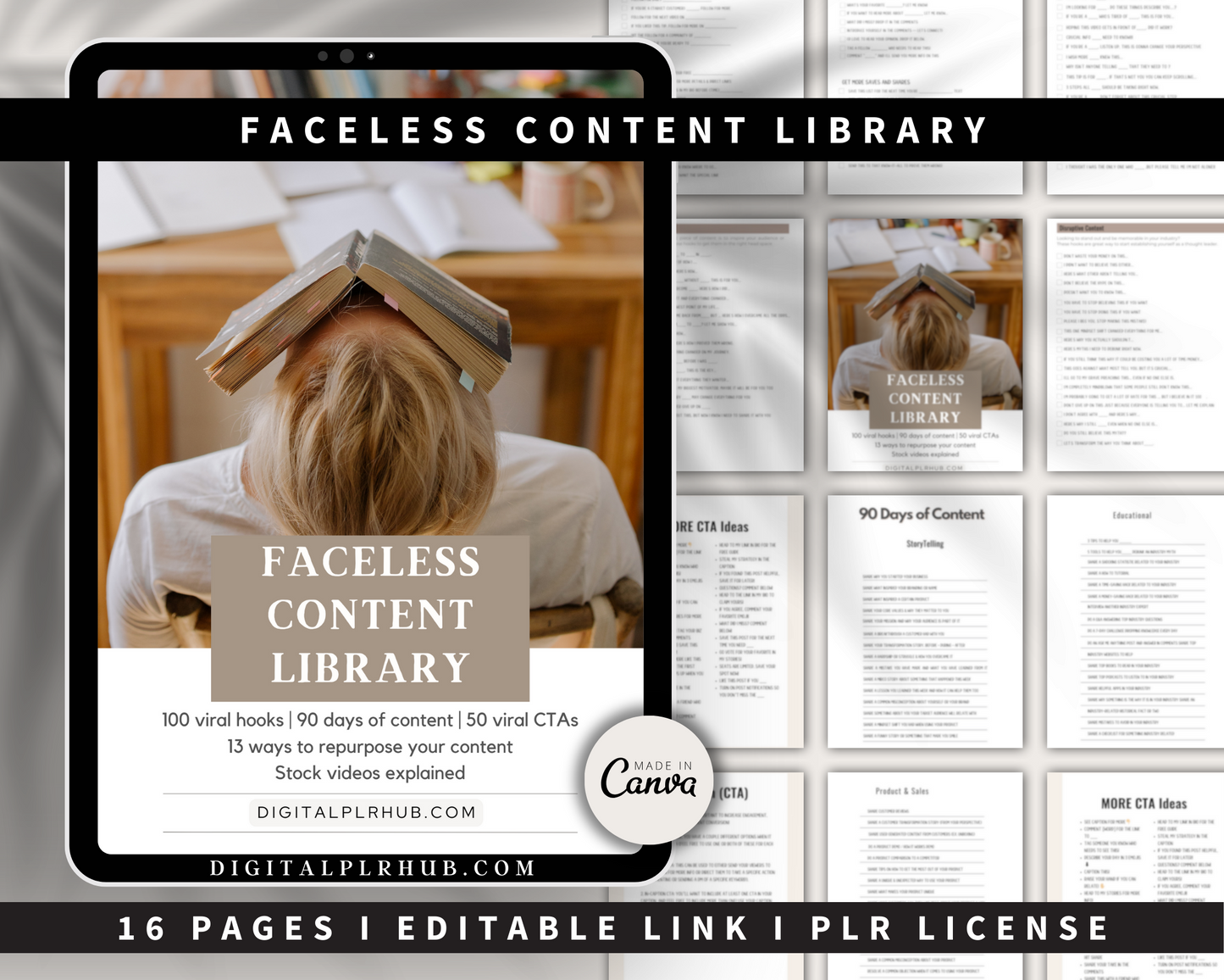 Faceless Marketing Kit