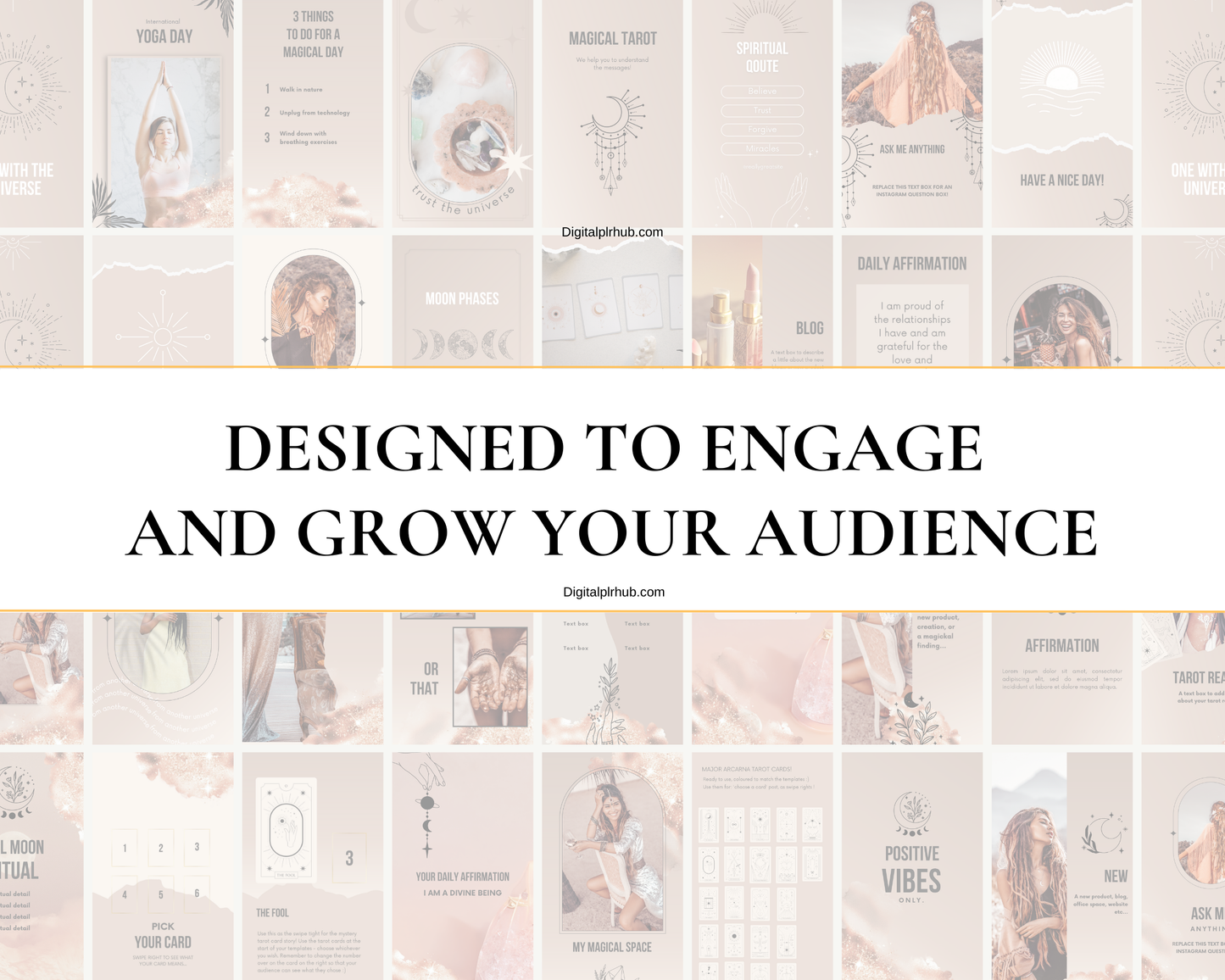 Spiritual Instagram Story Templates Bundle | Designed to Engage and Grow Your Audience Instantly