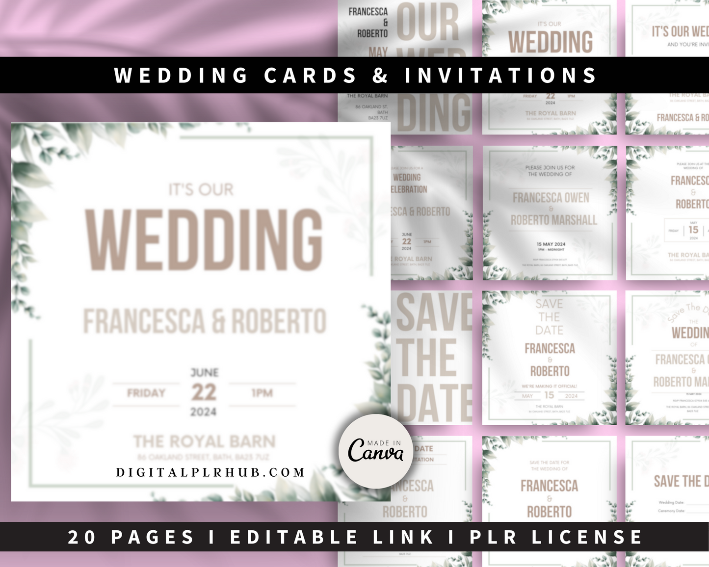 PLR Wedding Niche Bundle