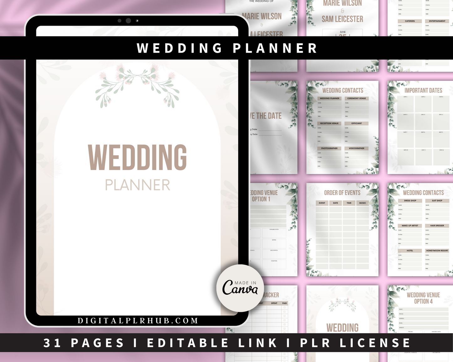 PLR Wedding Niche Bundle