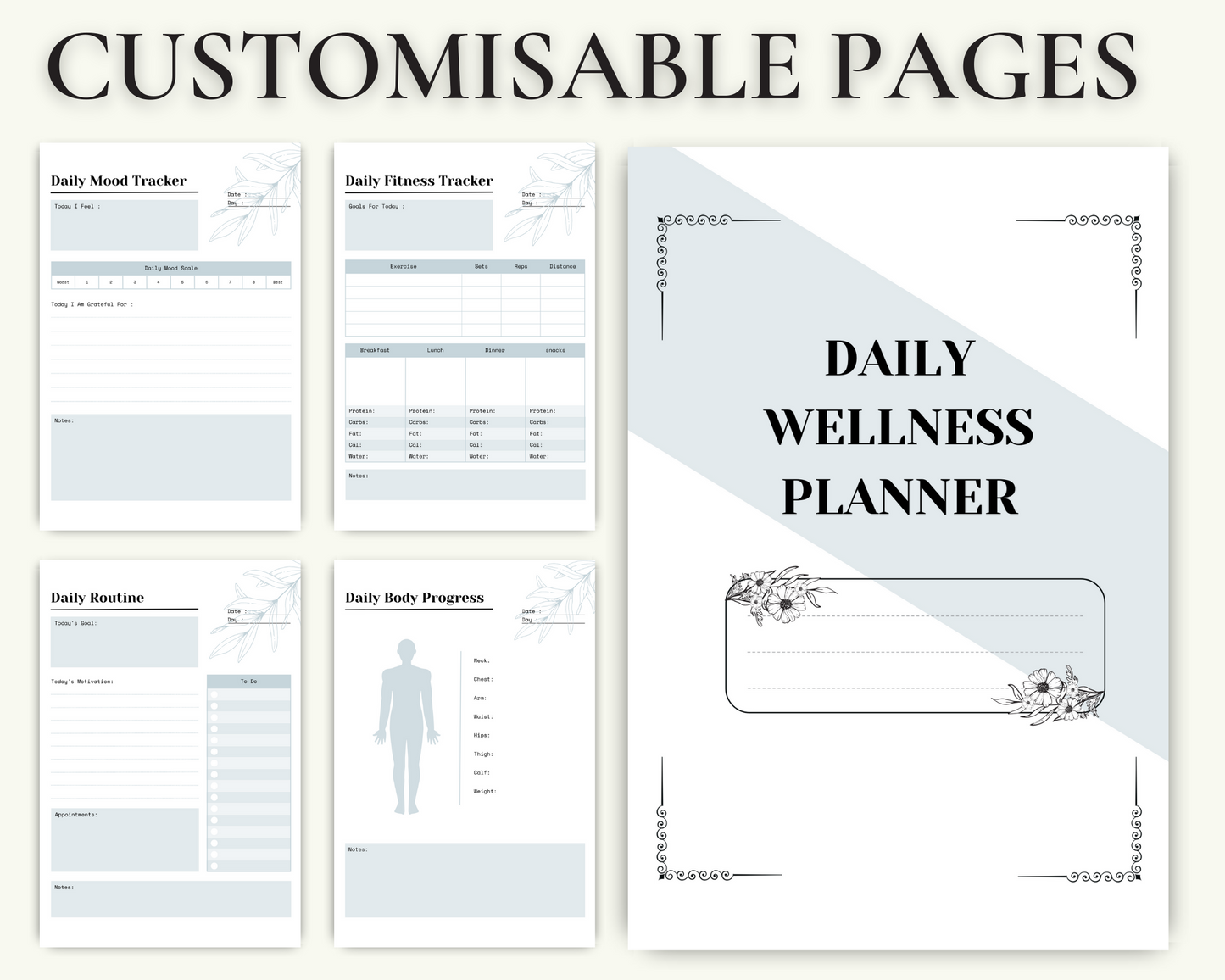 Daily Wellness Planner