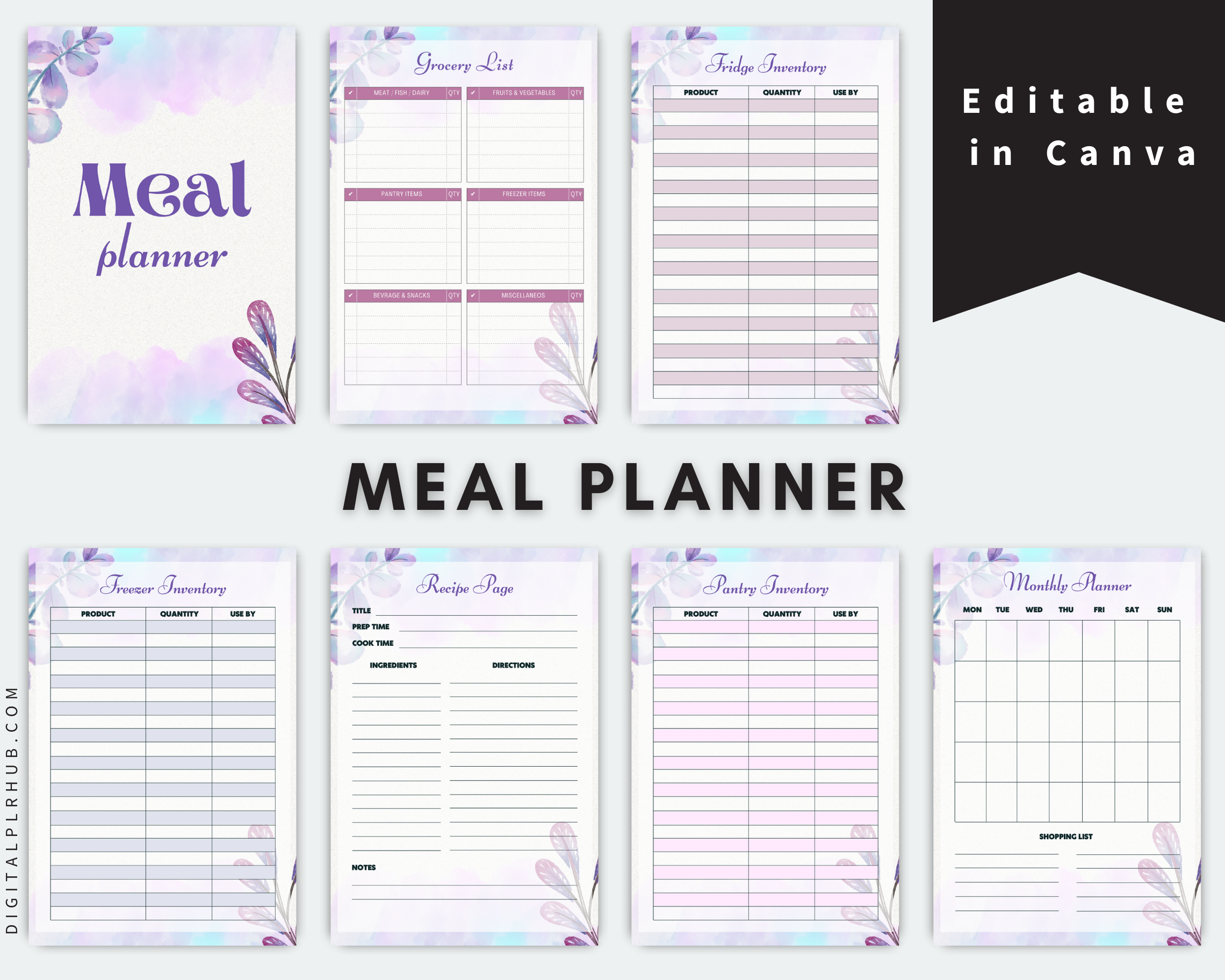 Meal Planner Simple – Digital PLR Hub