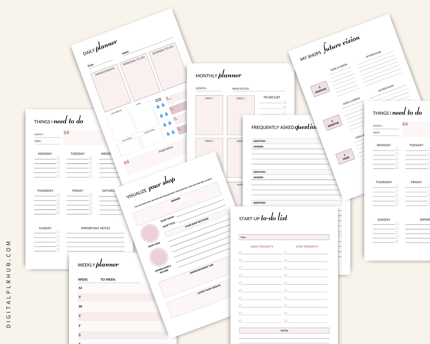 Business Planner Pack