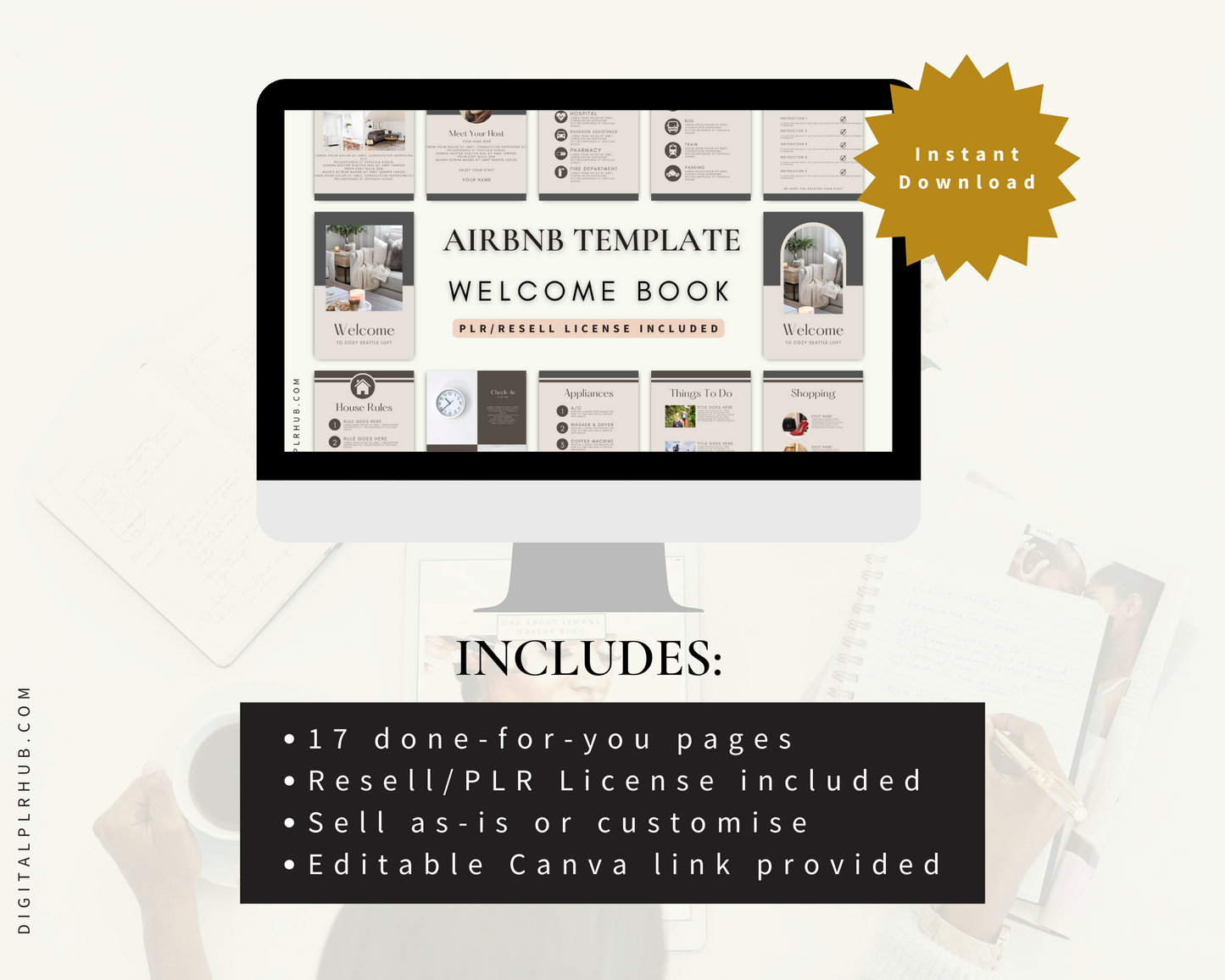 Airbnb Welcome Book Template