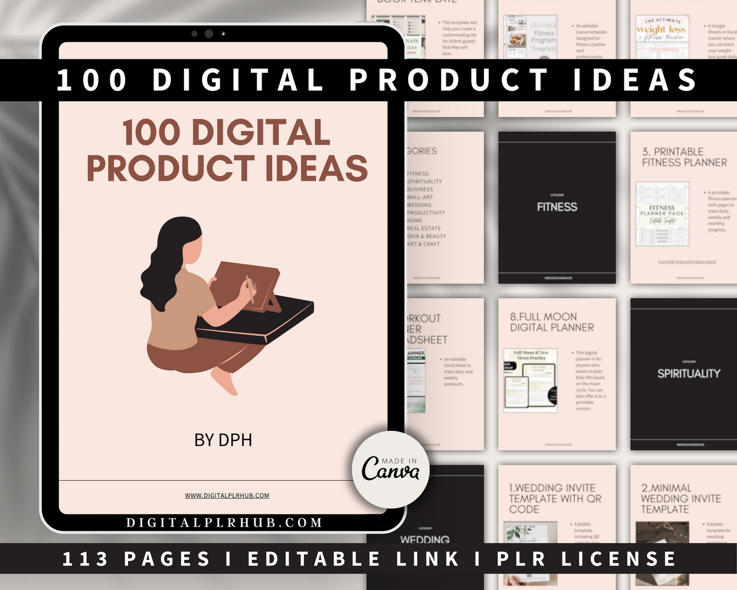 100 Digital Product Ideas