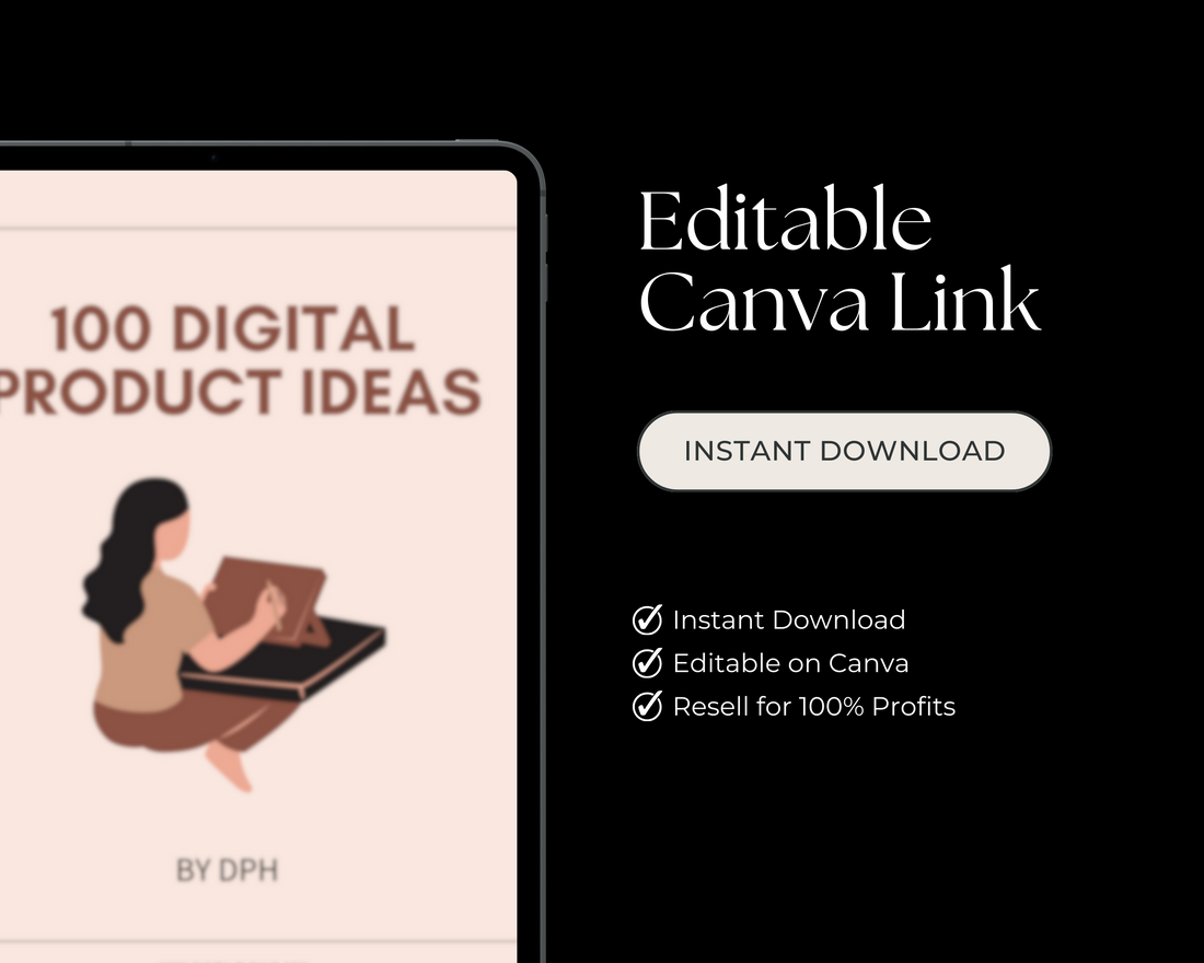 100 Digital Product Ideas – Digital PLR Hub