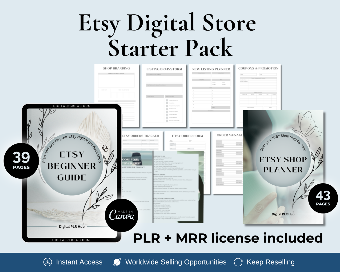 Etsy Digital Store Starter Pack