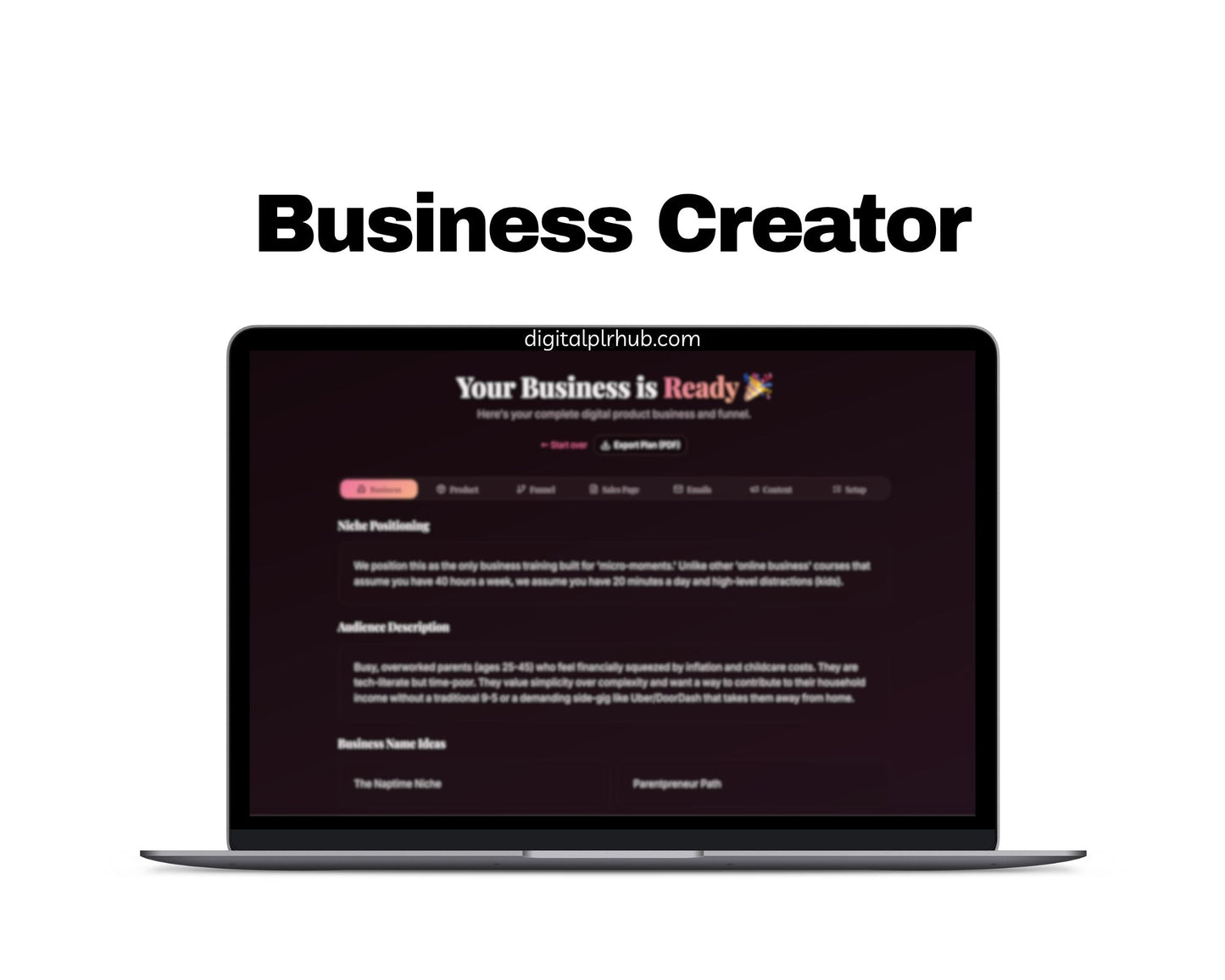 Product In A Day