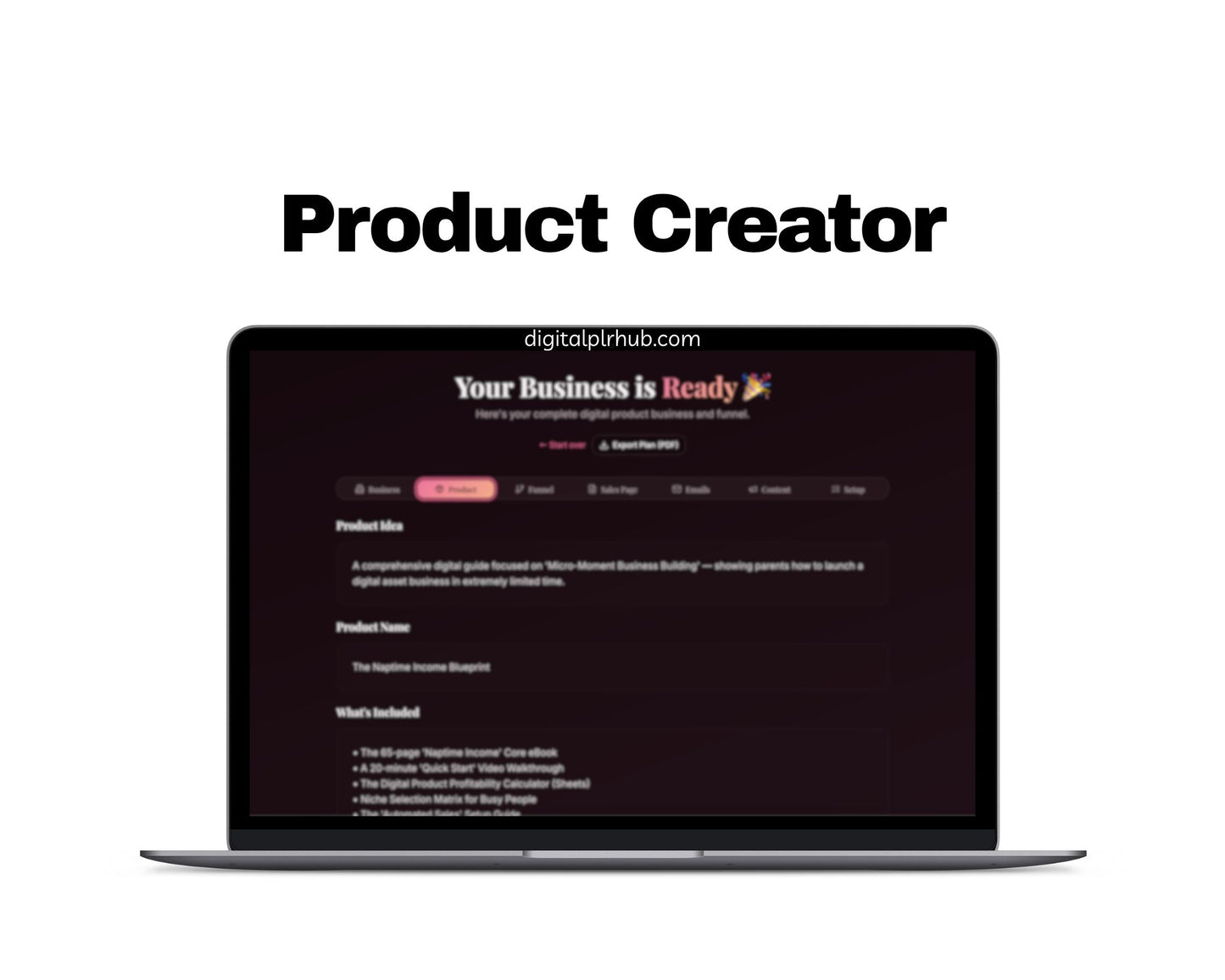 Product In A Day