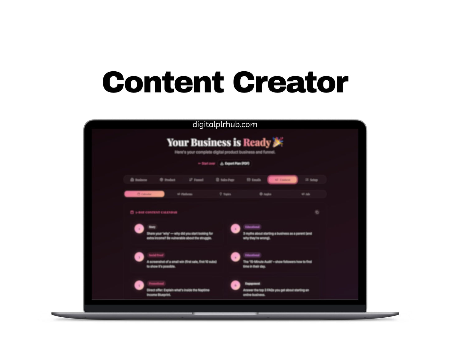 Product In A Day