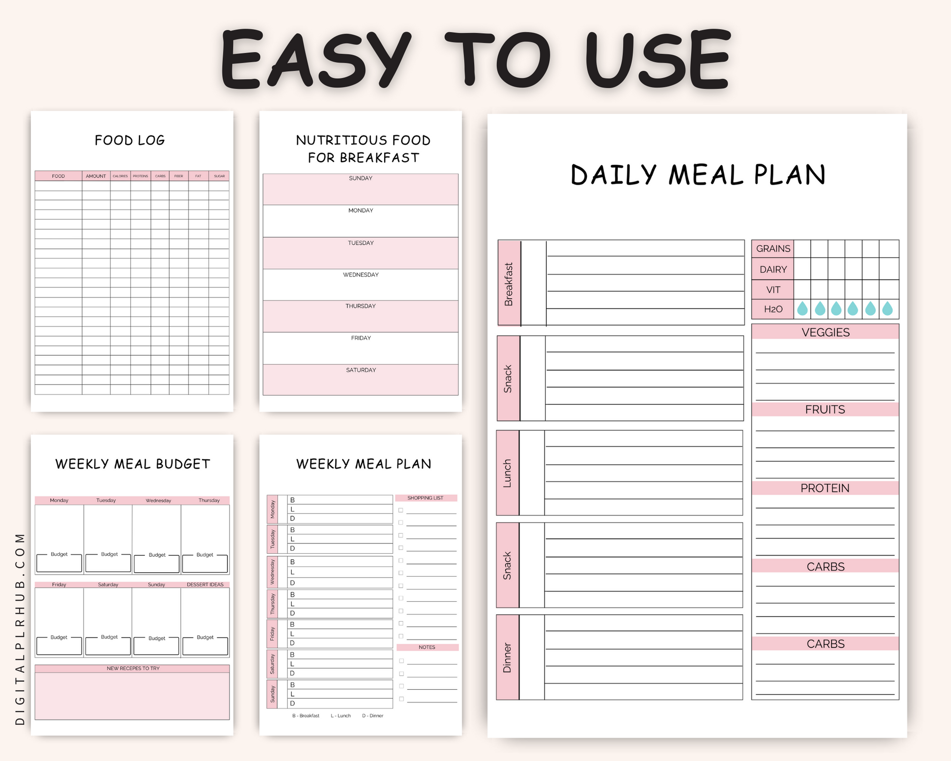 Meal & Nutrition Planner