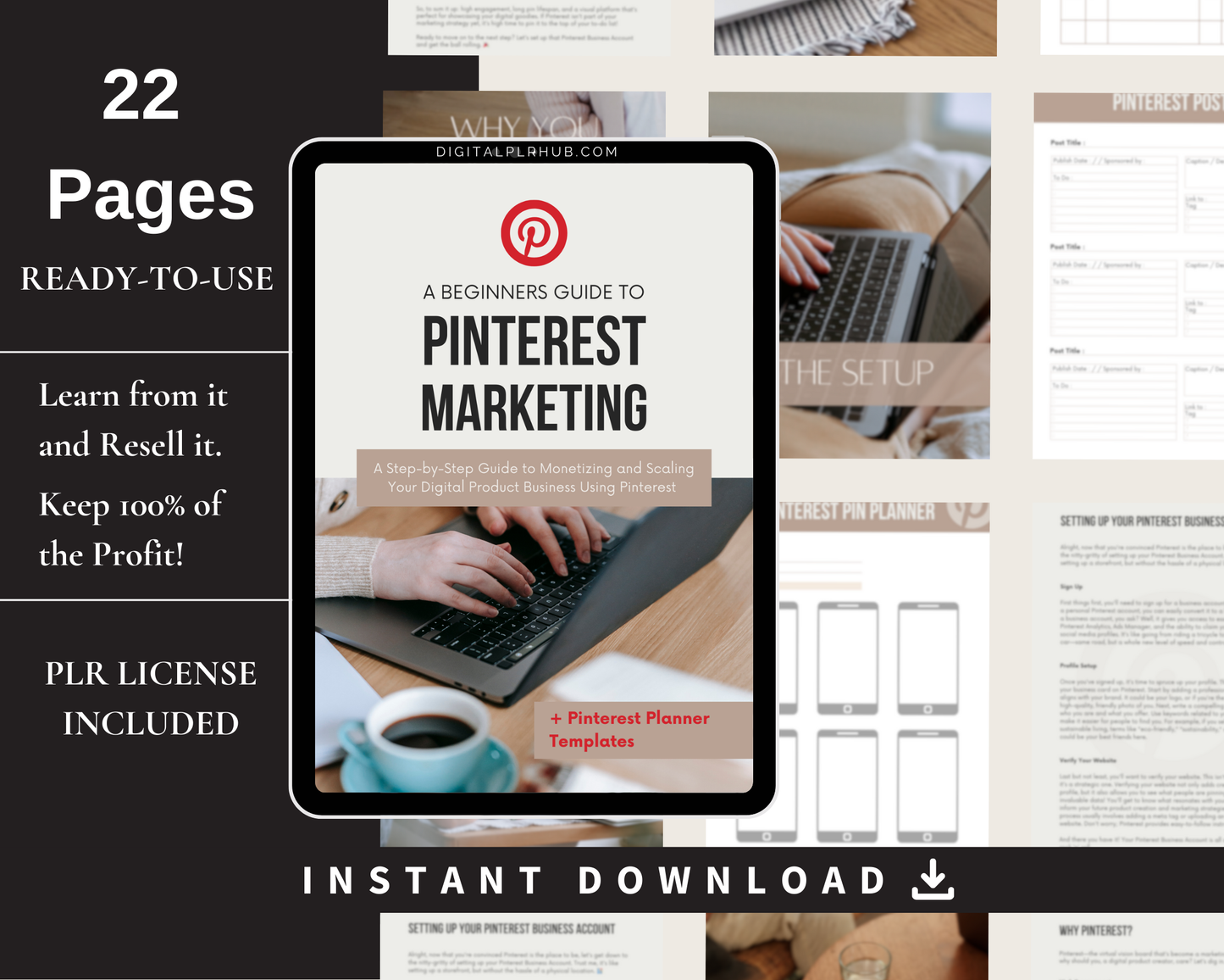 PLR A Beginners Guide To Pinterest Marketing