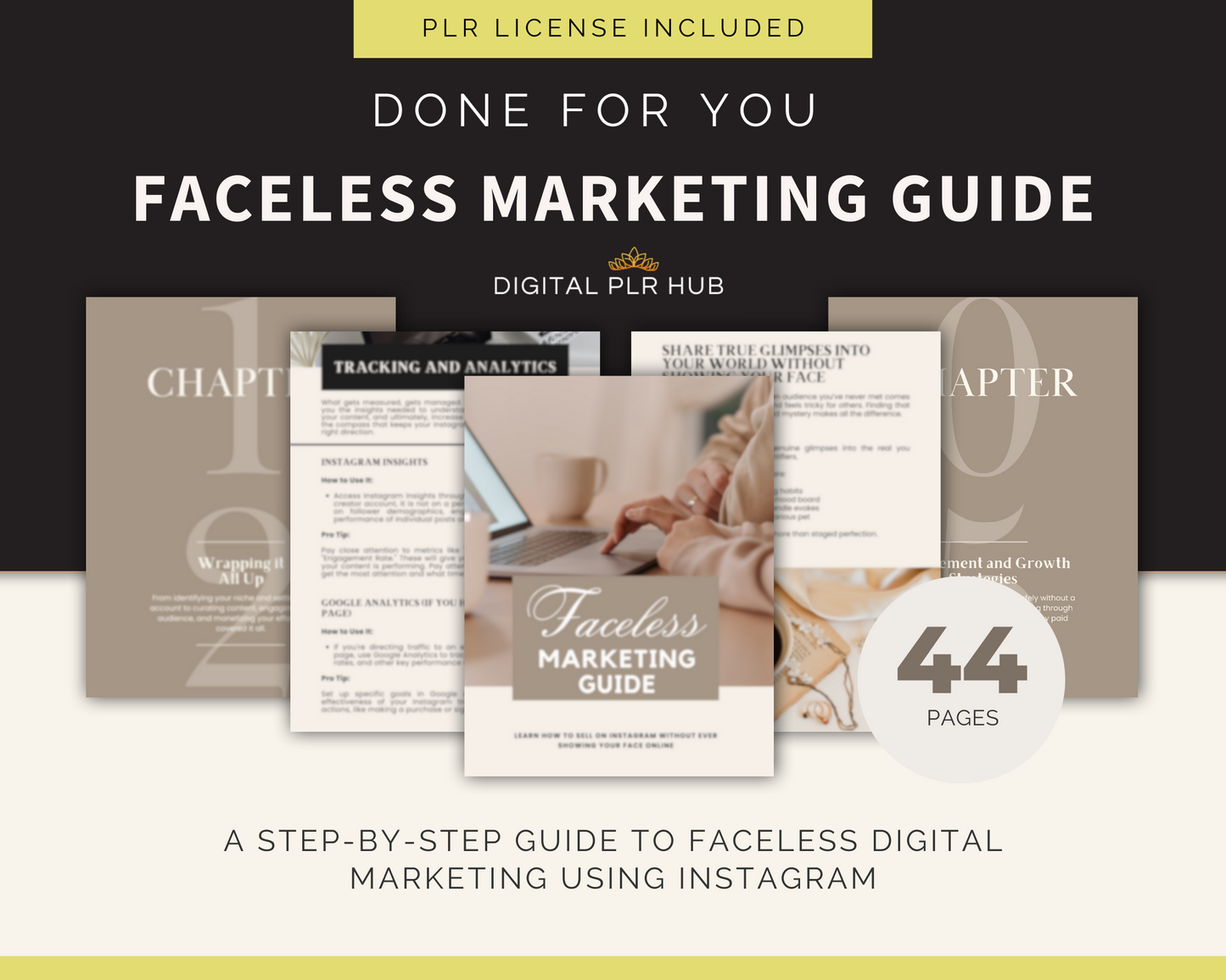 PLR Faceless Marketing Guide