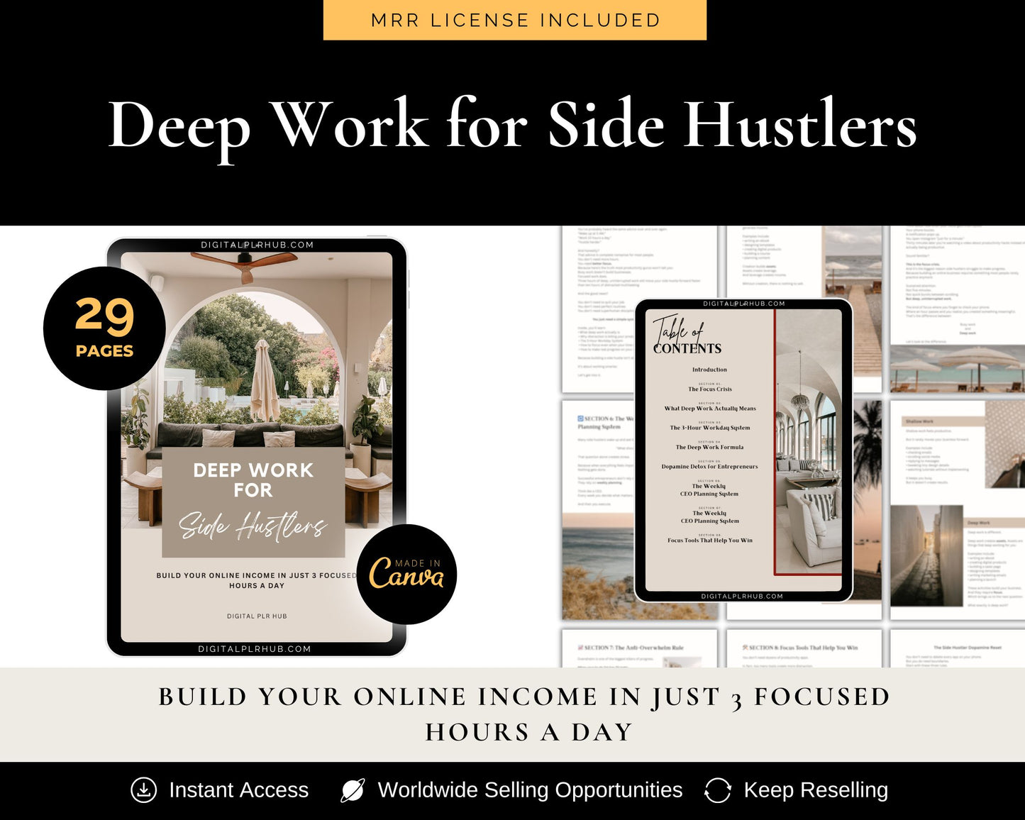 Deep Work for Side Hustlers