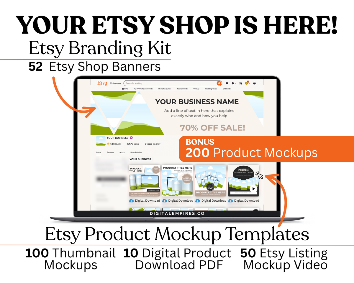 Etsy Marketing Kit