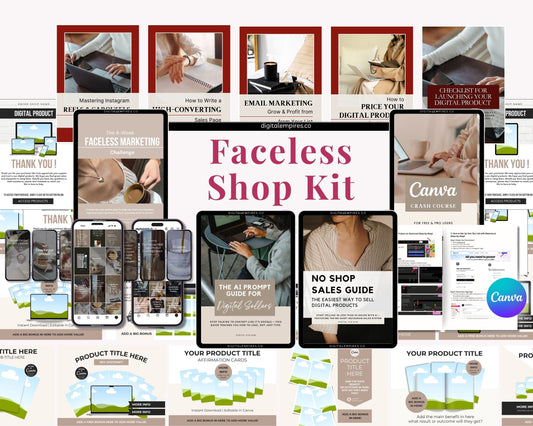 Faceless Shop Kit