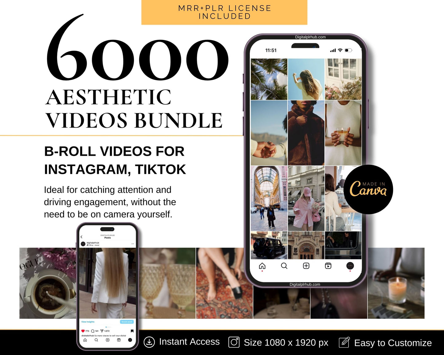 6000+ Aesthetic Videos Bundle