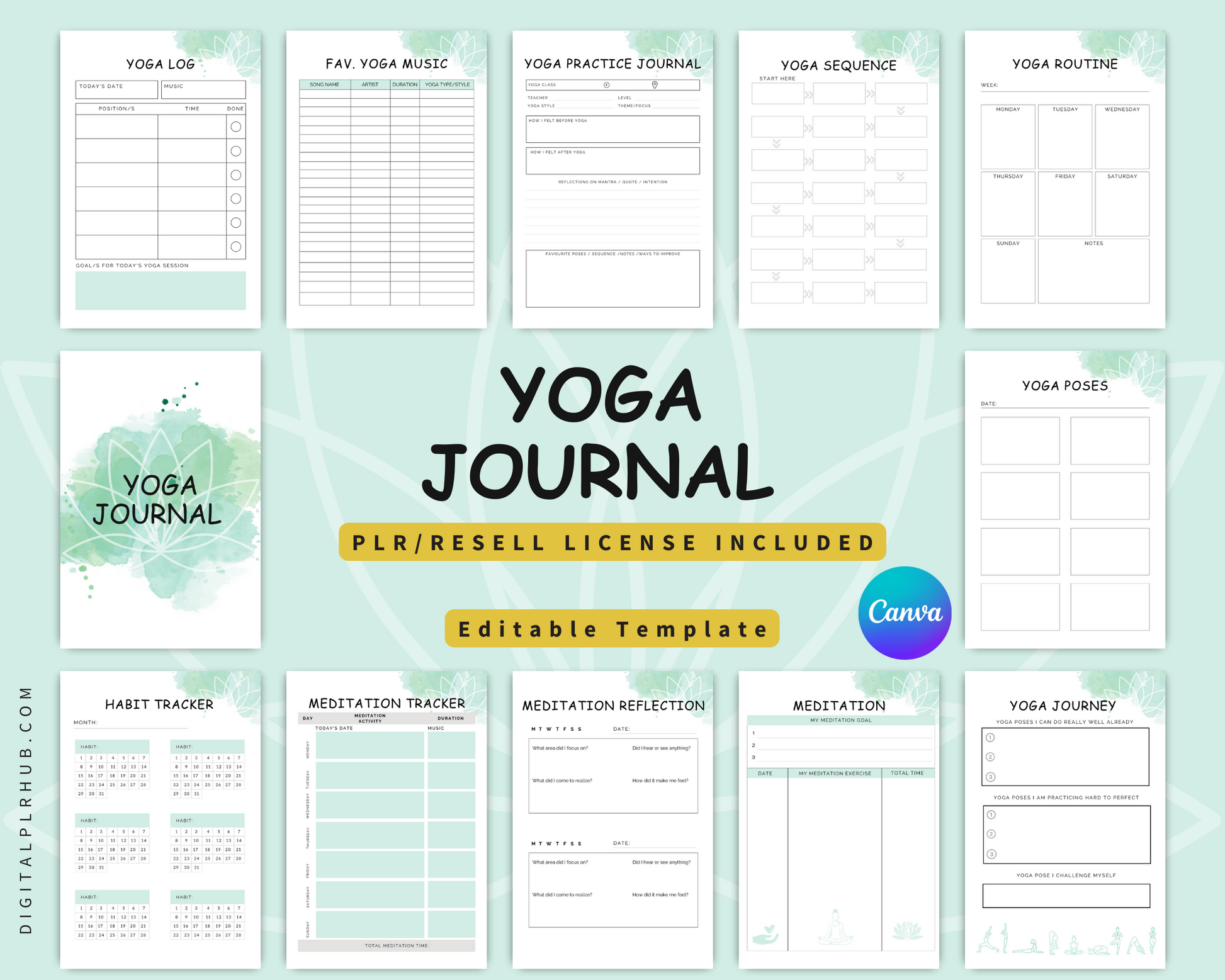 Yoga Journal – Digital PLR Hub