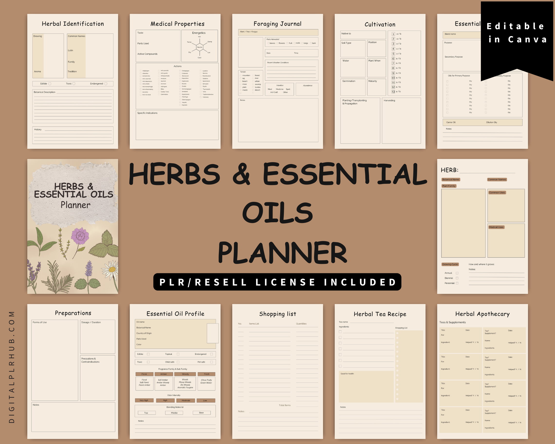 Herbs&EssentialOilsPlanner