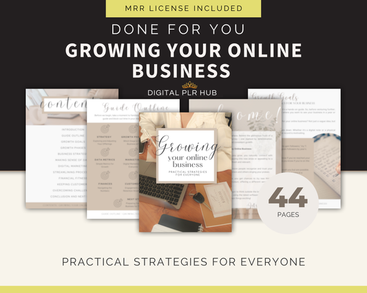 eBook: Growing Your Online Business (MRR)