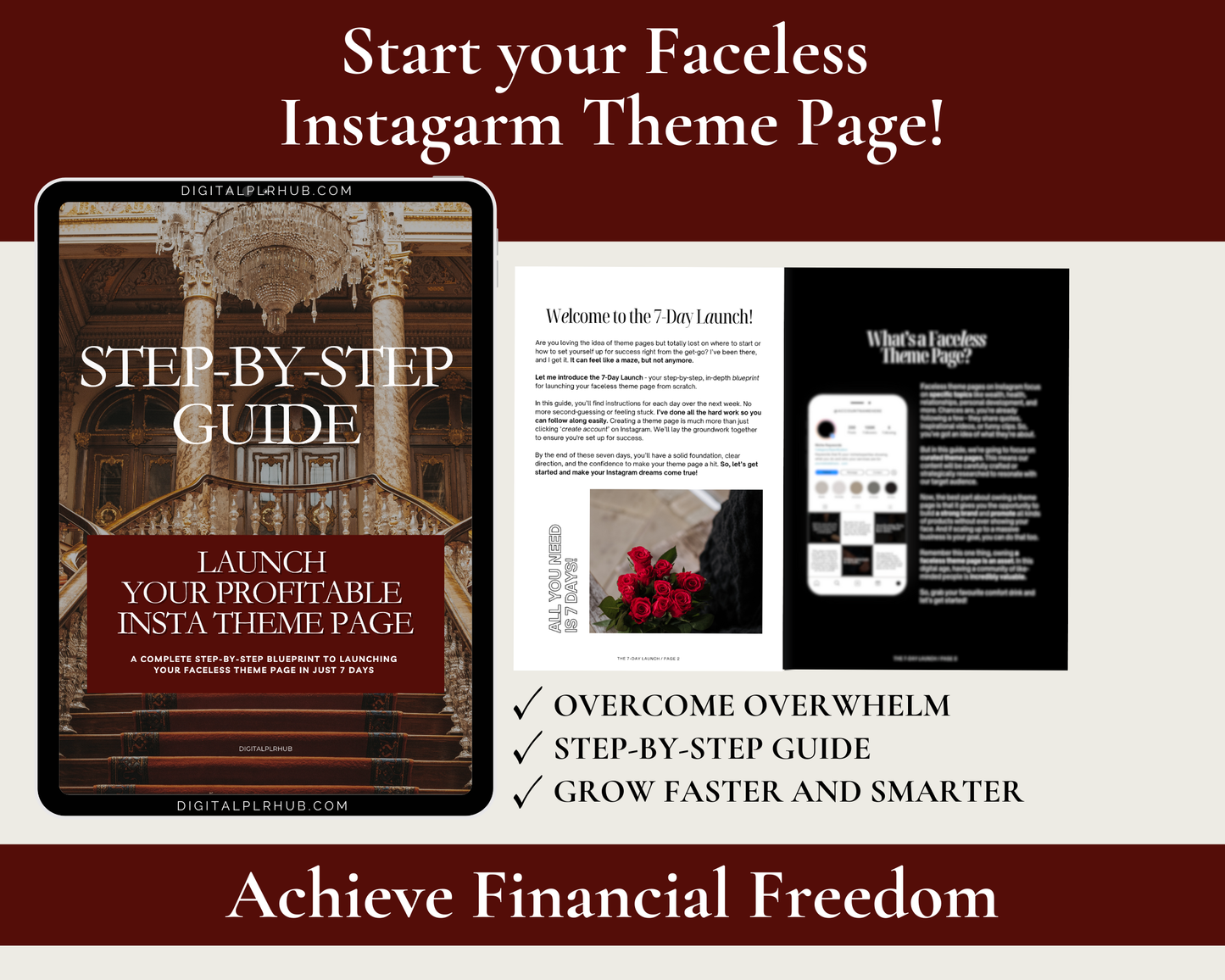 Launch Your Profitable Insta Theme Page Guide