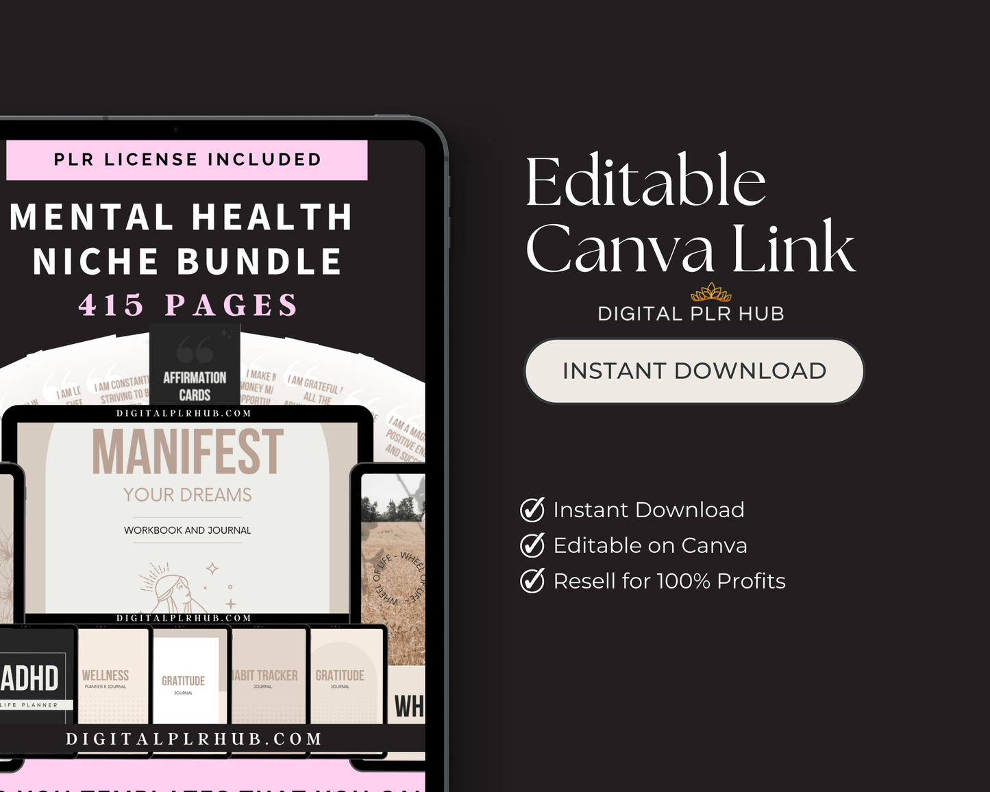 PLR Mental Health Bundle