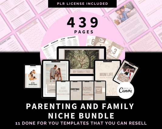 PLR Parenting and Family Bundle