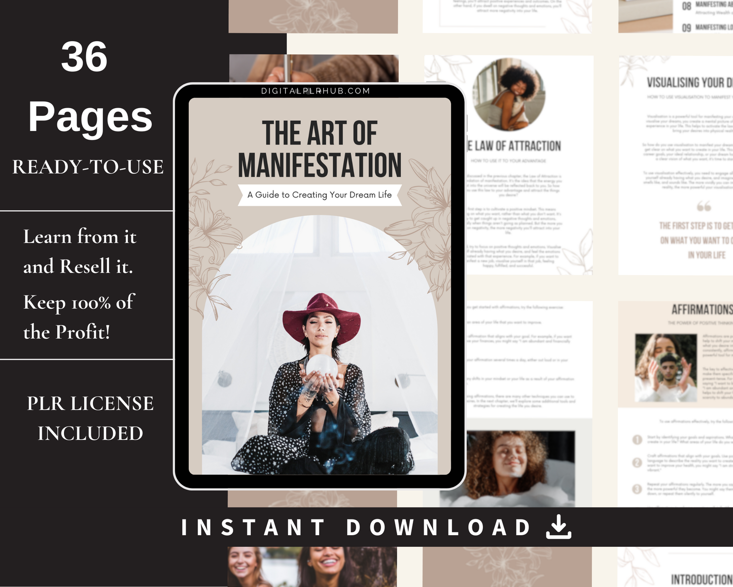 PLR The Art of Manifestation