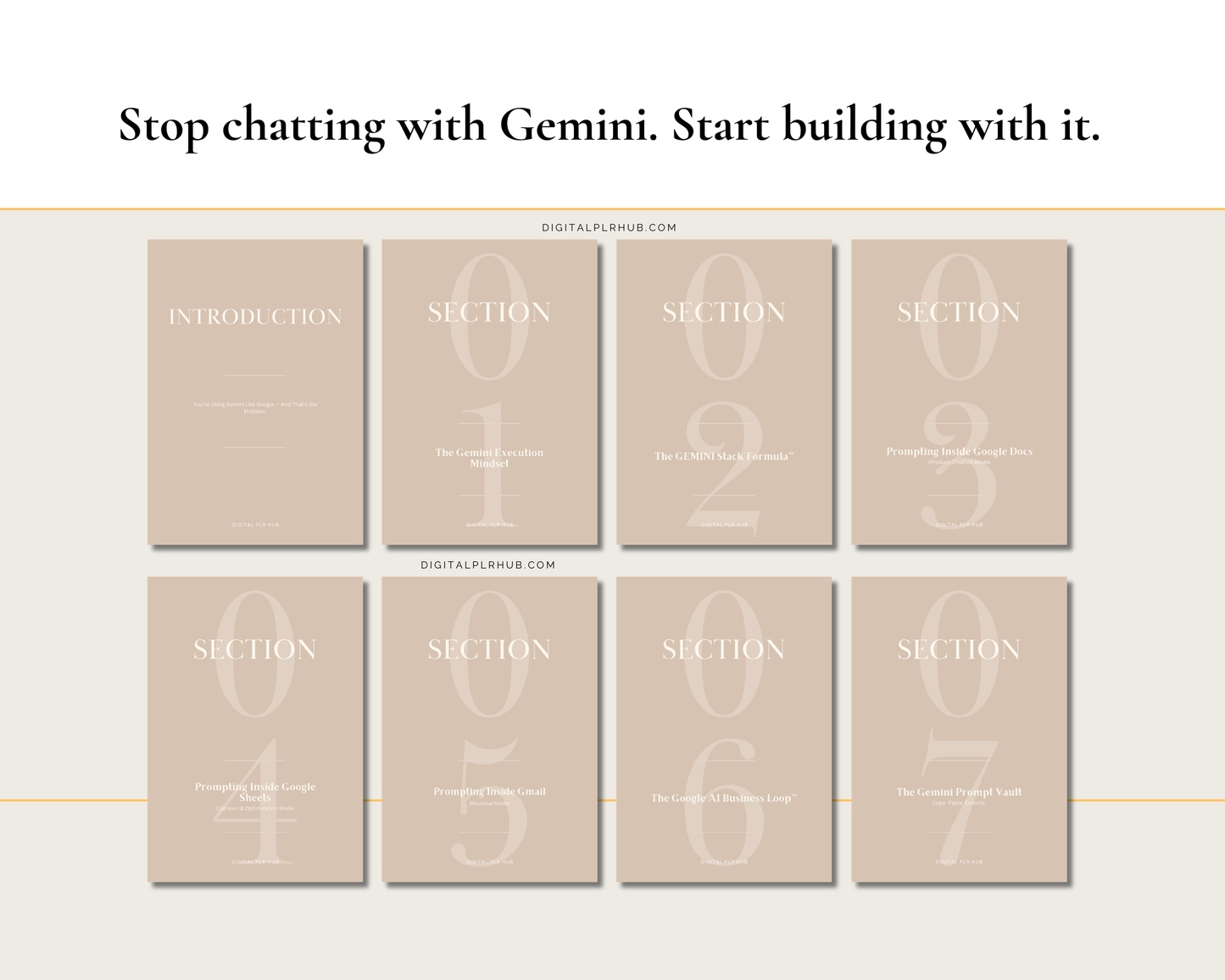 The Gemini Prompt System for Digital Sellers