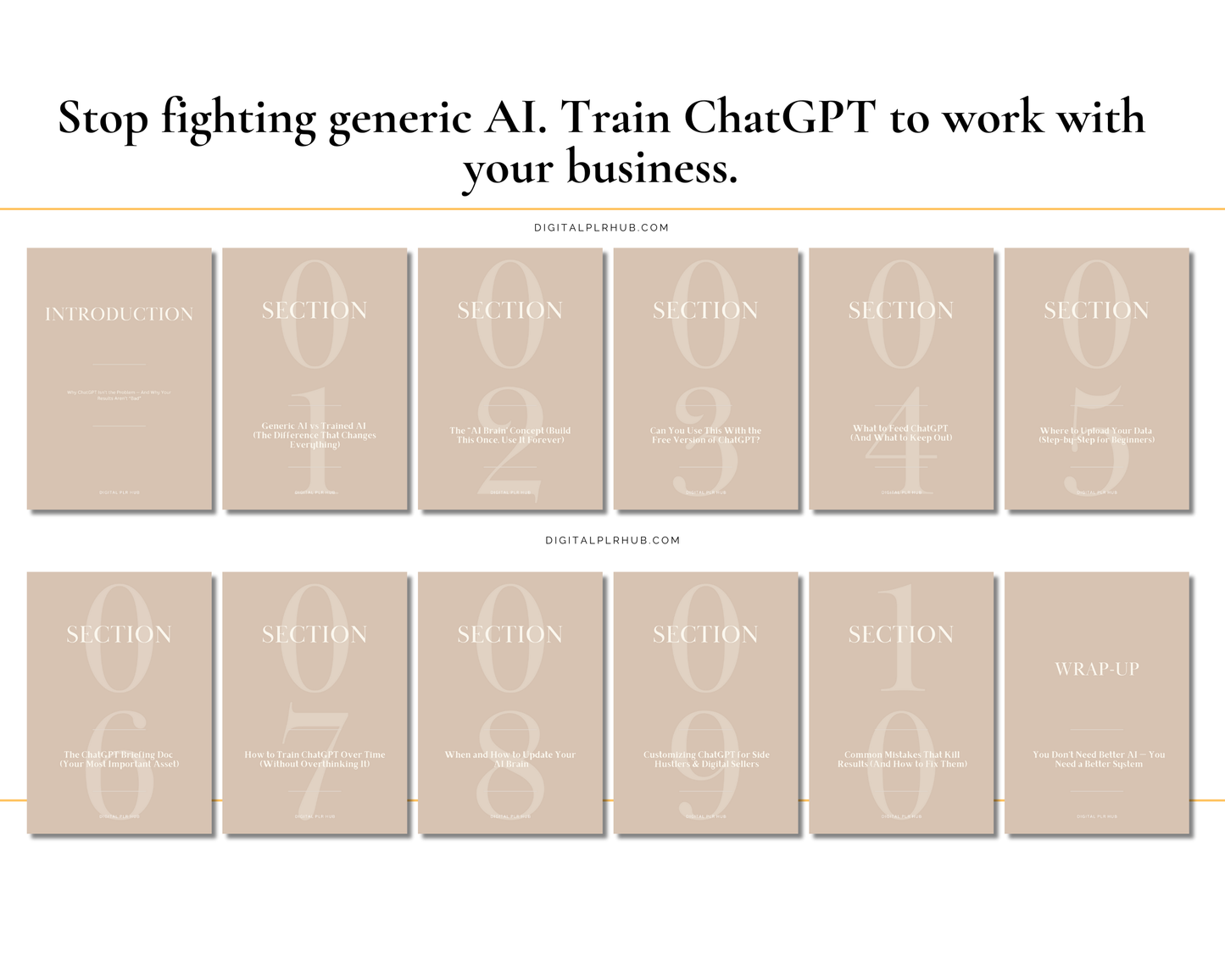 Turn ChatGPT Into YOUR AI