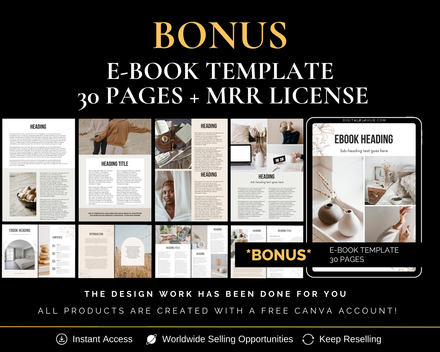 Ultimate eBook MRR Bundle