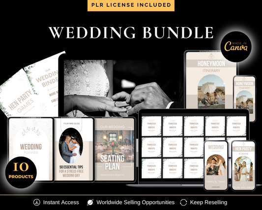 PLR Wedding Niche Bundle