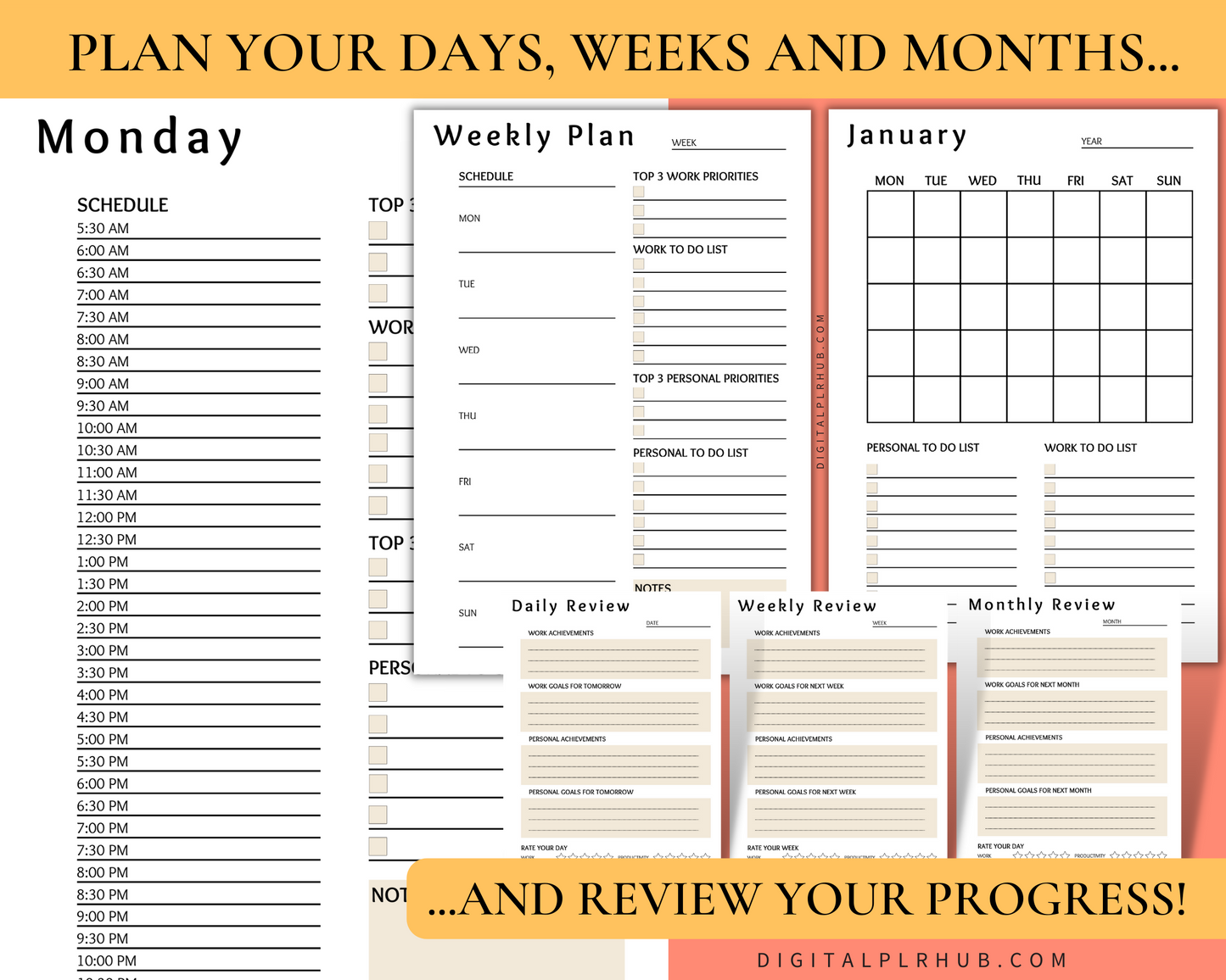 Work from Home Planner