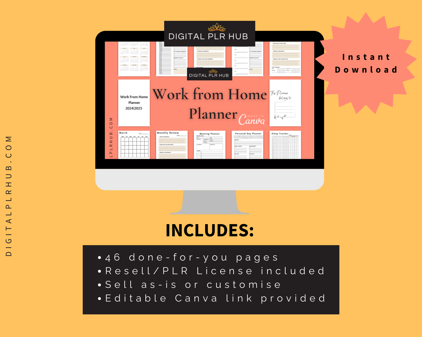 Work from Home Planner