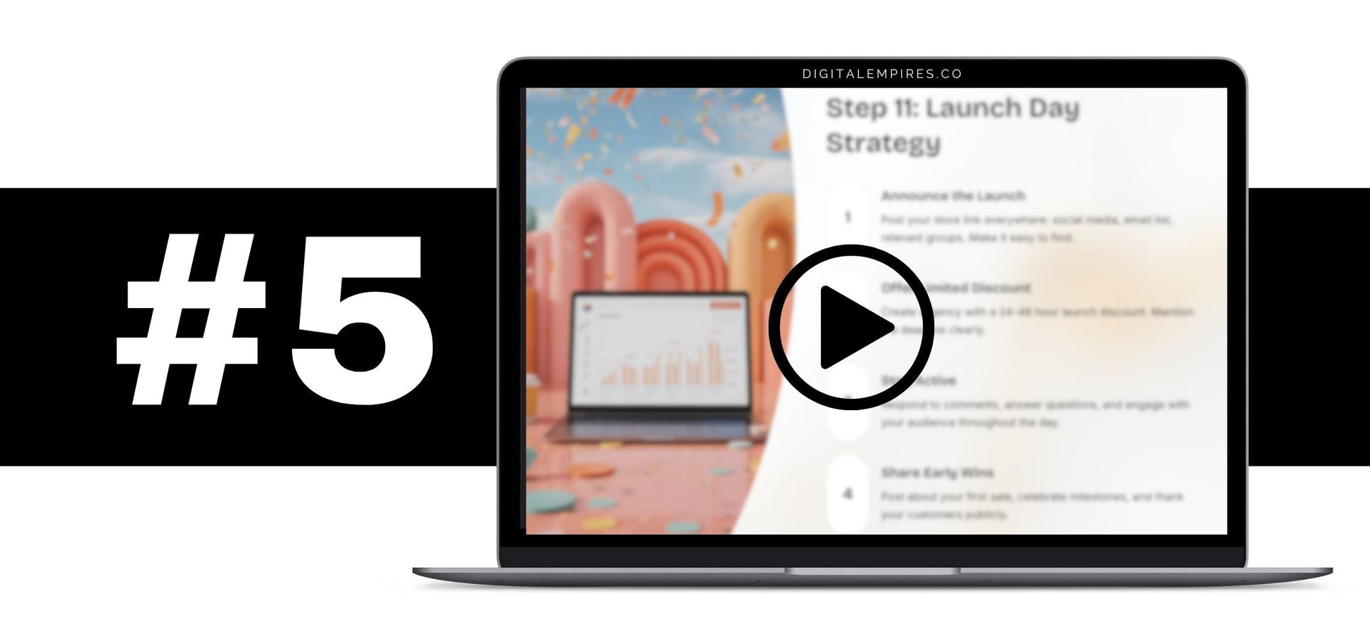 Digital product launch strategy for beginners and side hustlers showing how to get first online sales
