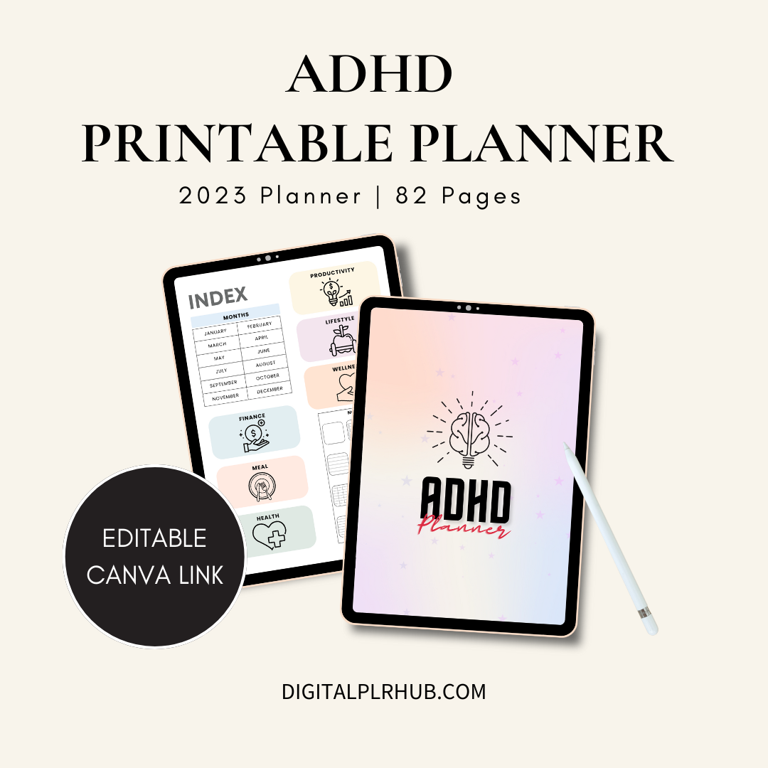 ADHD Printable Planner