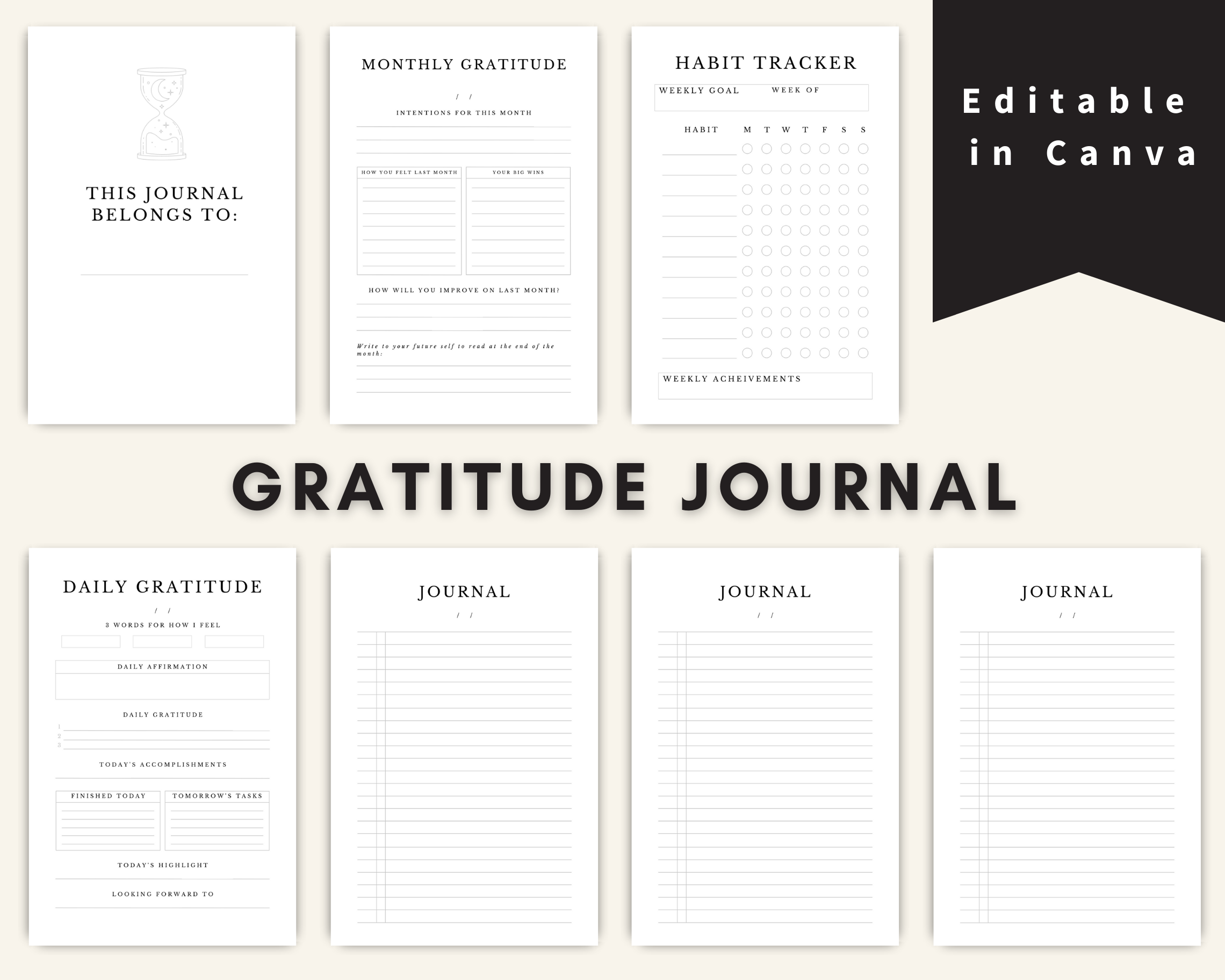 the gratitude journal