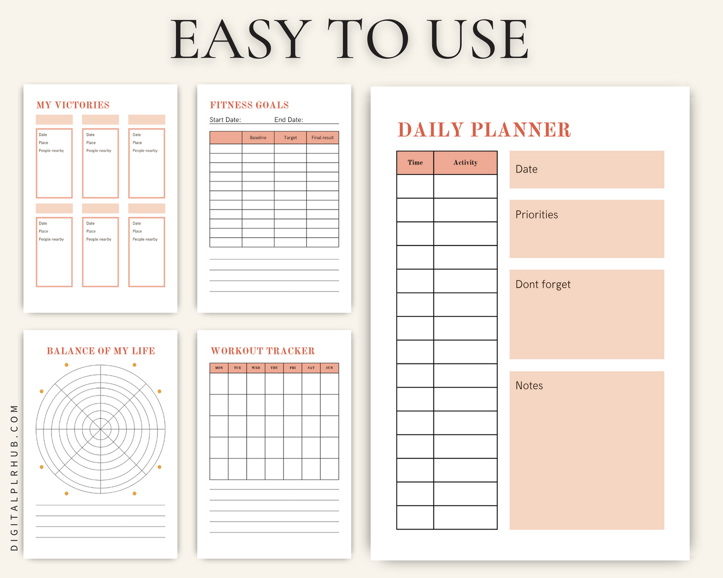 Self-Care Planner